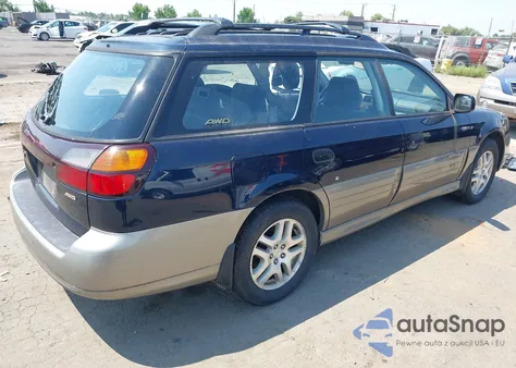 2002 Subaru Outback z USA, uszkodzony, nr VIN 4S3BH665927618628